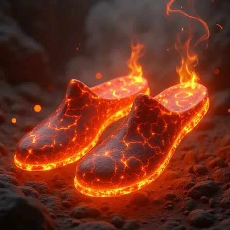 Lava slippers