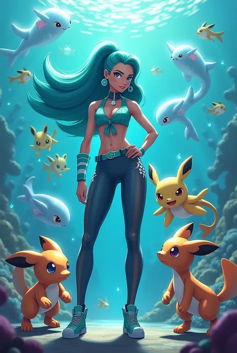 Pokémon trainer nessa
