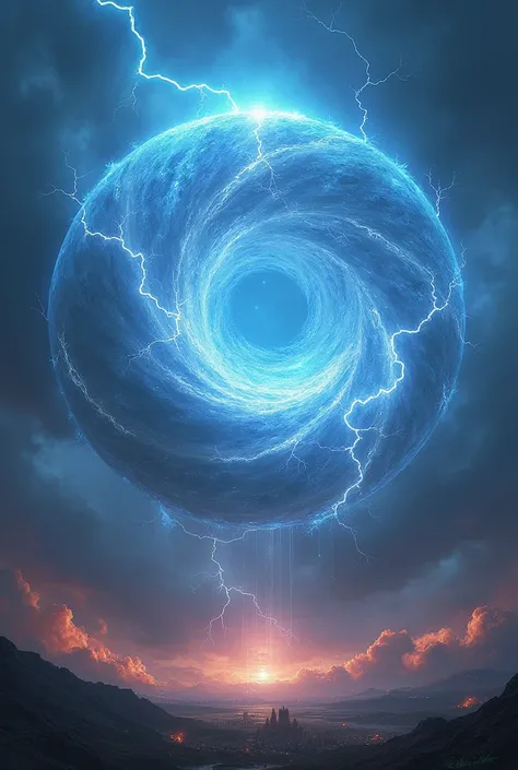 The Celestial Storm is a magnificent and terrifying energy entity that floats across the battlefield.. She is a huge sphere of pure energy, with layers of pulsating electricity and burning flames swirling around its core. Lightning and sparks come out of t...