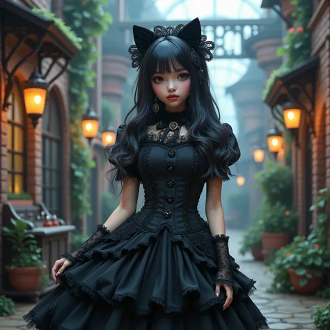 Gothic Lolita　Hata　cute　coolビューティー　Real　modern　Retro　mysterious　Harry potter　Wizard　punk　cool