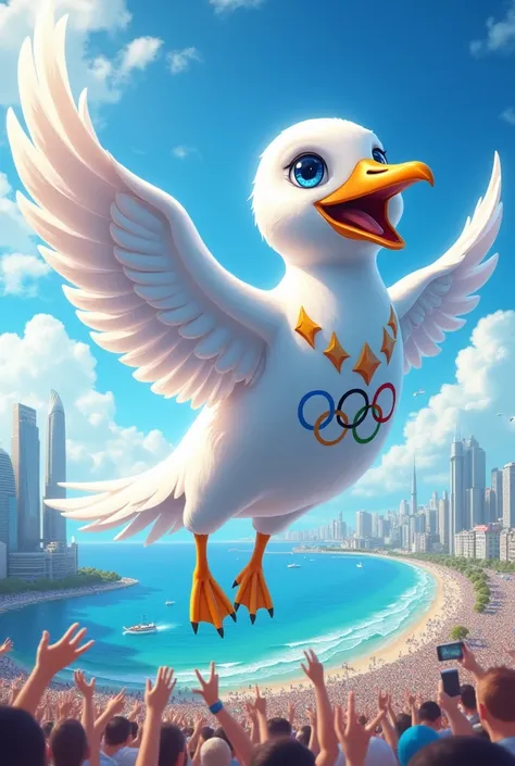 Seagull Olympic Mascot 
