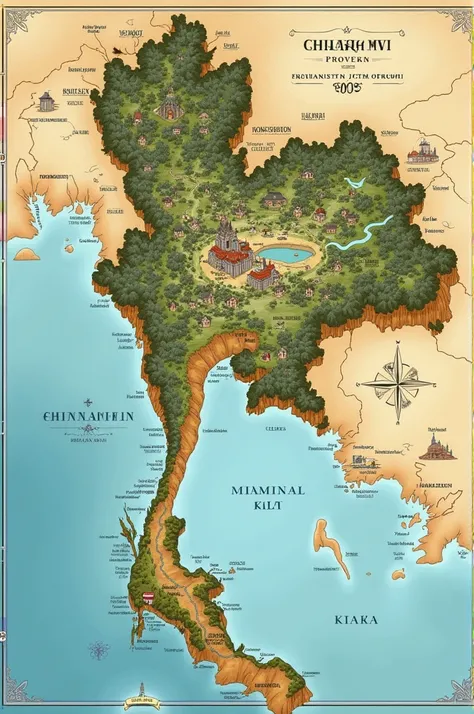 Chiang Mai Province Map