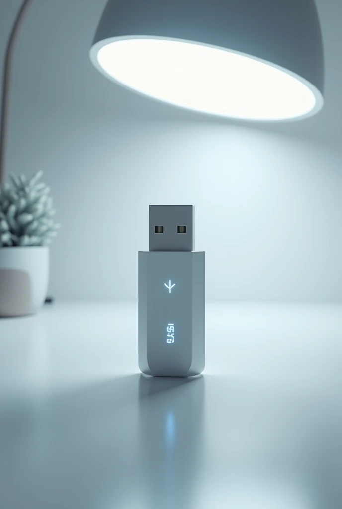 USB memory、Near future、original、lamp、Simple Background