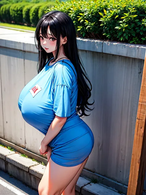 Big Breasts、Long black hair、woman、Sports、胸がはち切れそうなSportsウェア