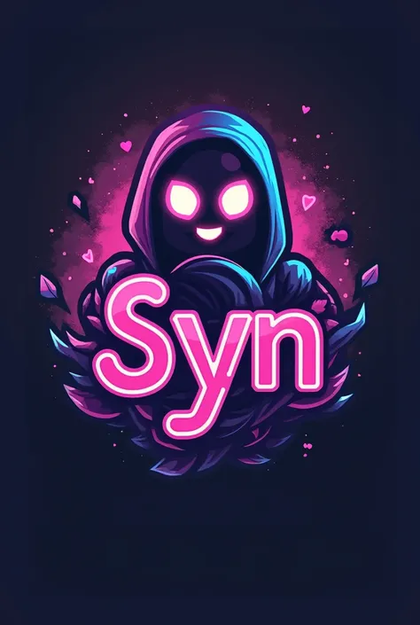 A logo for a Roblox community called SYN with personality, original, negro, unique diverse