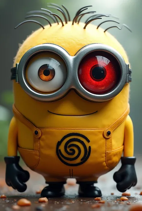 Minion with the sharingan