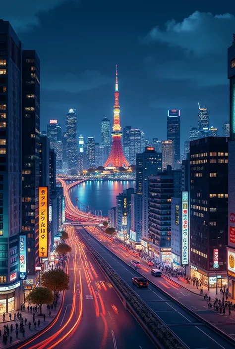 Tokyo night view