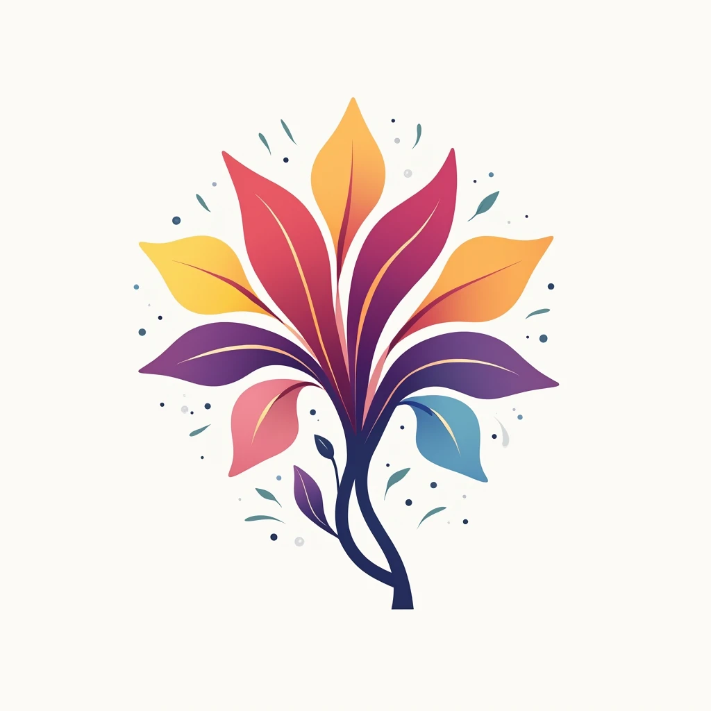 flower COLORFUL LiLi LOGO