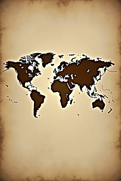 create a world map only highlighting poland, romania, uzbekistan, peru and kenya by colouring it with a vintage looking colour. only show their territories notheir names.
