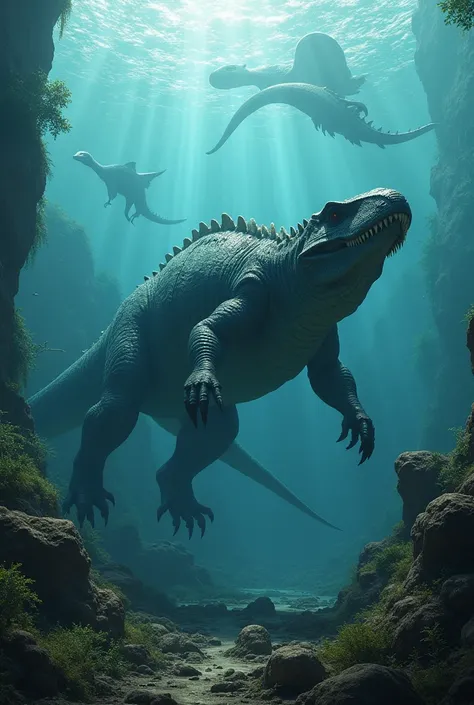 video cretaceous sea animal 