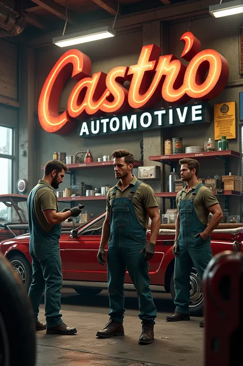 I want a thing with the word Castro for a mechanics workshop 