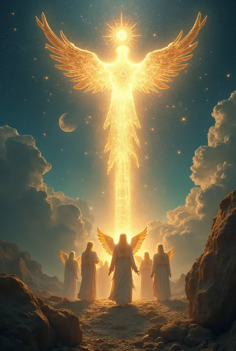 ((Highest quality)), ((masterpiece)), ((realistic cartoon)):

The Agile Manifesto, Angels, Evangelist, Sparkling particles, Fascinating surroundings, hope, wisdom, Ancient secrets, Celestial Bodies, Esoteric knowledge, Mystical symbols, Spell casting, Elem...