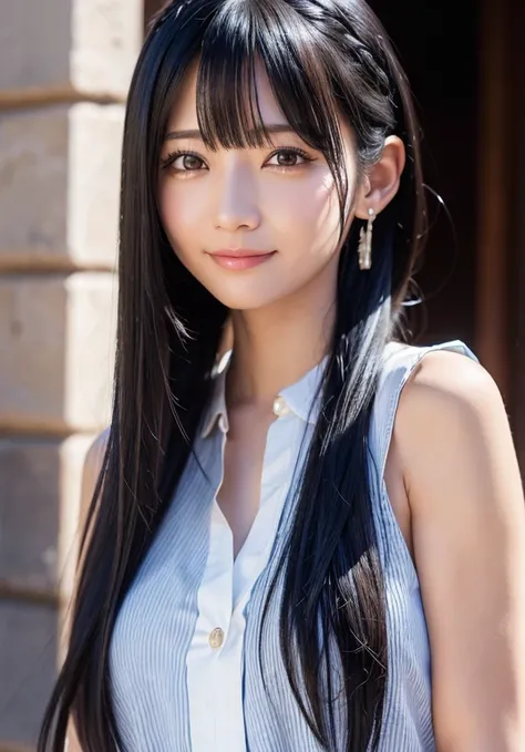 ２５Japan Age、Black Hair、Round eyes、False eyelashes、Light wavy hair, correct、Striped Hair、Brown Hair、Blue Hair、Dark blue hair、Gradient Hair、Asymmetrical hair、Hair behind the ear、Crossed bangs、Long Hair、とてもLong Hair、Hair up on one side、とんでもなくLong Hair、Vallett...