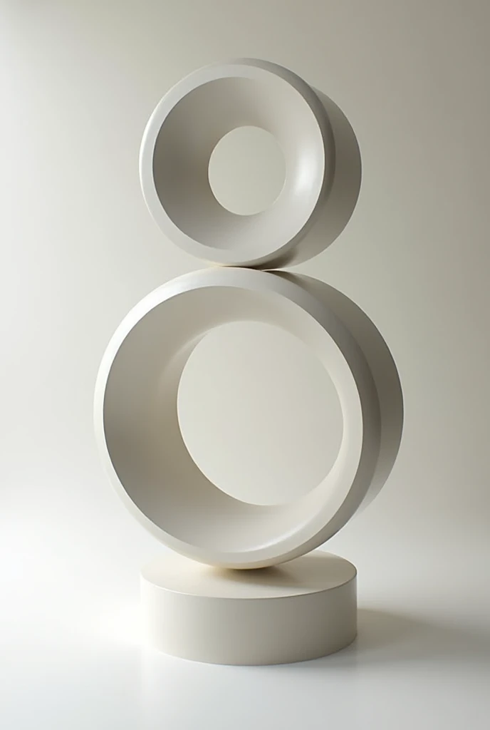 small conceptual model, with circular curves that can be stopped in different ways