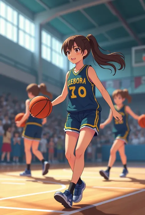 Junior high school basketball club girls erotic overall reality style