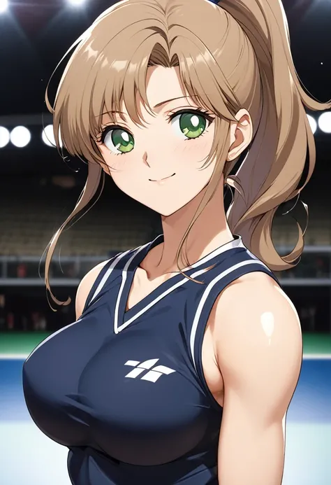 Highest quality, Great quality, 16K, Unbelievably absurd, Very detailed, 2.5D, delicate and dynamic, (Makoto Kino),Small face, Very delicate look, Delicate eye depiction, Very Fine Hair, erotic, sexyな女性, Healthy body shape, Volleyball player uniform height...