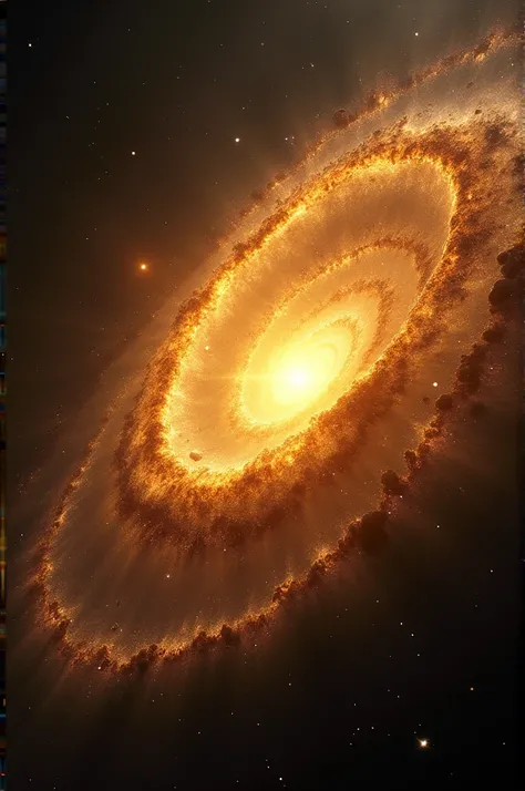 Golden ratio of galaxy 