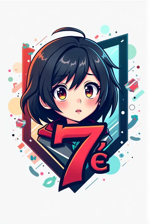 7e class logo with anime