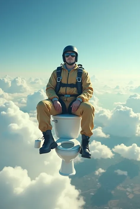 skibidi toilet skydiving
