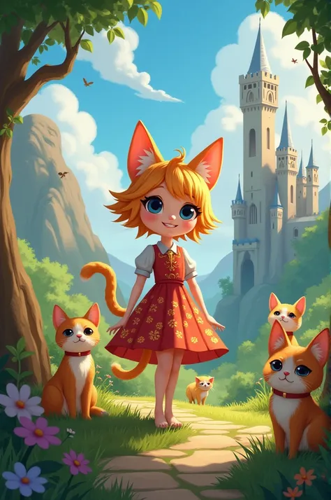 《Cat Girl Lily and Her Cat Kingdom Story》