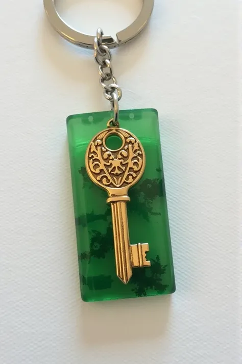 Key chain made by resin 
