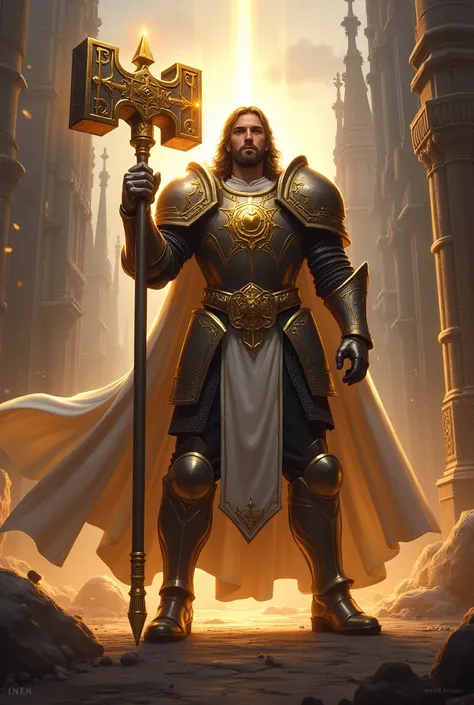 Paladin with warhammer 