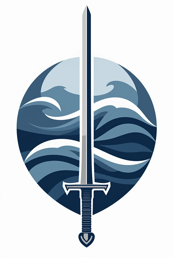 create a logo for the naval fencing team 