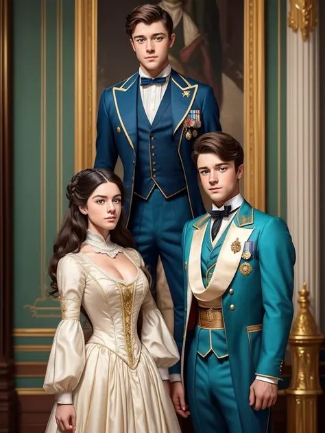 prince in victorian times aged 29 as taron egerton with a.face: he has a sculpted face with defined features, a strong, well-def...