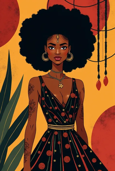 Create a symbol that represents black women
