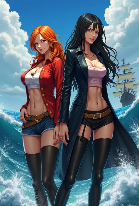 Nami and robin
