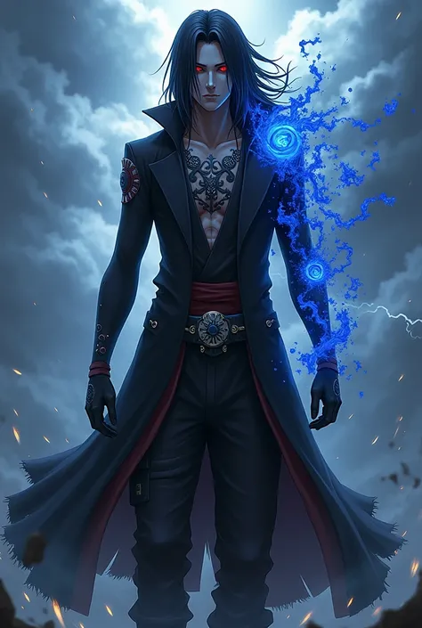 Fusion between Itachi Uchiha and Dabi

