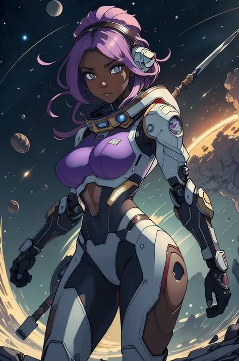 masterpiece, top quality, best quality, official art, afro queen warrior very beautifully and gorgeous, super sexy "athena beaut...