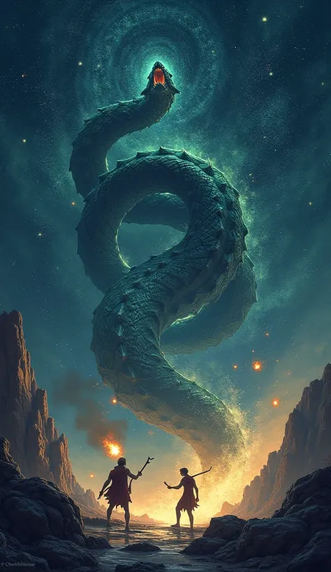 Hydra was a monstrous nine-headed serpent that terrorized the region of Lerna. Every time one of their heads was cut off, two new ones grew in their place. Herakles, as part of his Twelve Labors, was tasked with defeating the creature. With the help of his...