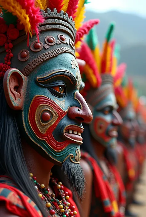 Mascaras caporal Bolivia 

