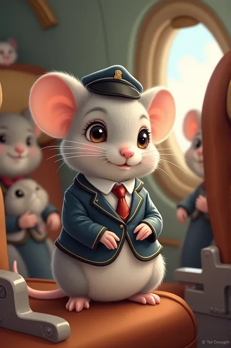 Baby mouse stewardess