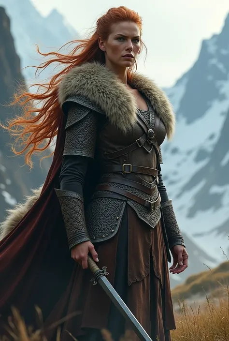 Viking Woman Wild Beautiful 