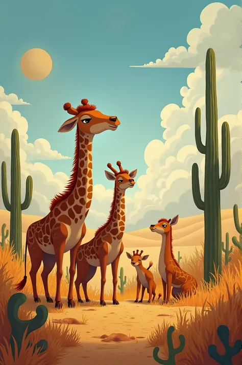 From the desert to the plains,  
Every animal has its game.  
So let’s all gather ‘round and sing,  
Celebrating everything!