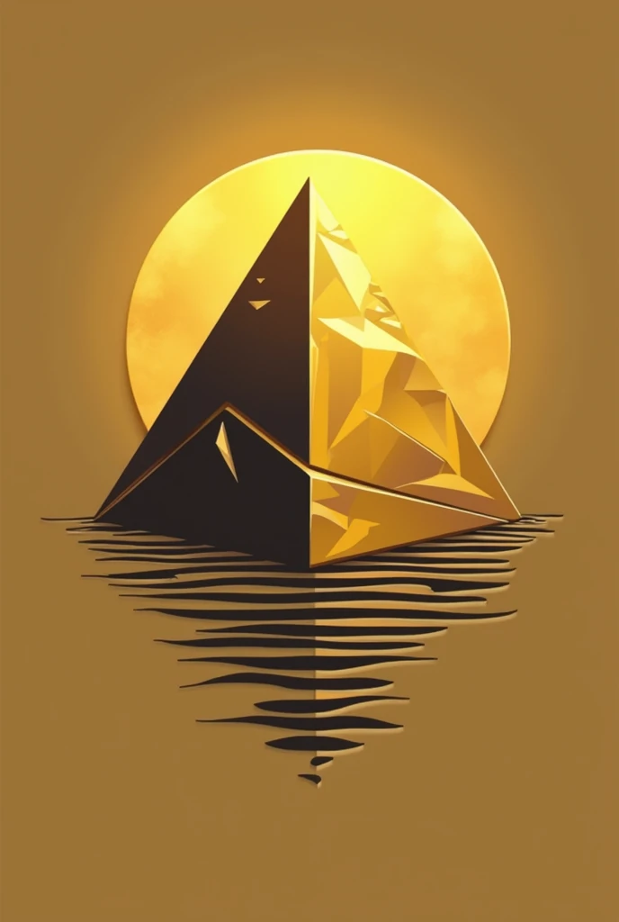 KIWIRI GOLD MINING COMPANY LOGO Include pyramid in the image Go back to previously generated images 
