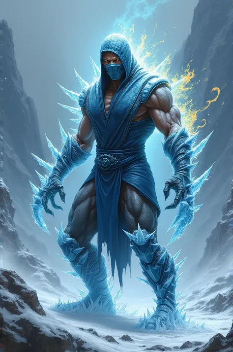 The Fusion of the character Scorpion with the character Sub-Zero