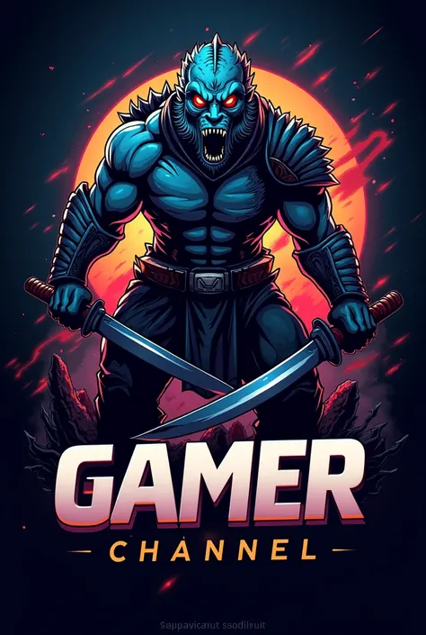 A LOGO FOR A GAMER CHANNEL
