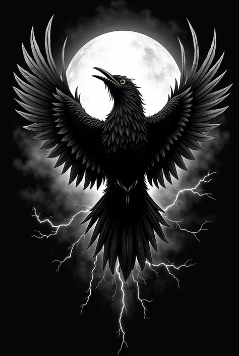 Create the logo for a hard rock band called Blackbird 