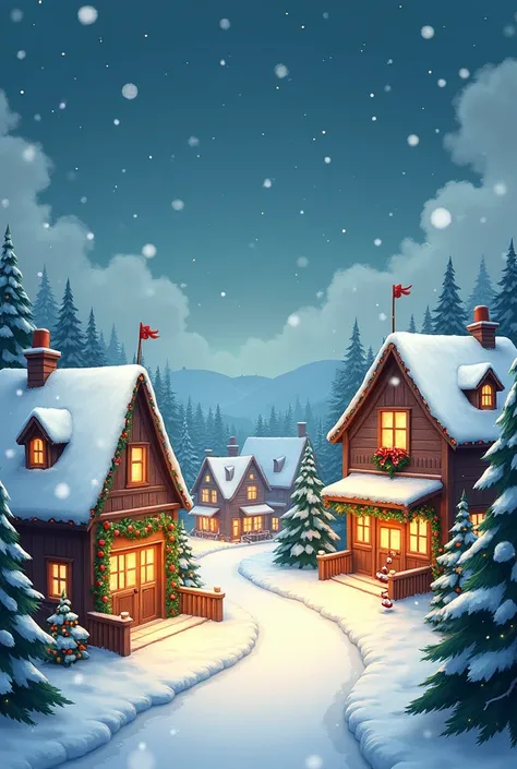 Animated Christmas background