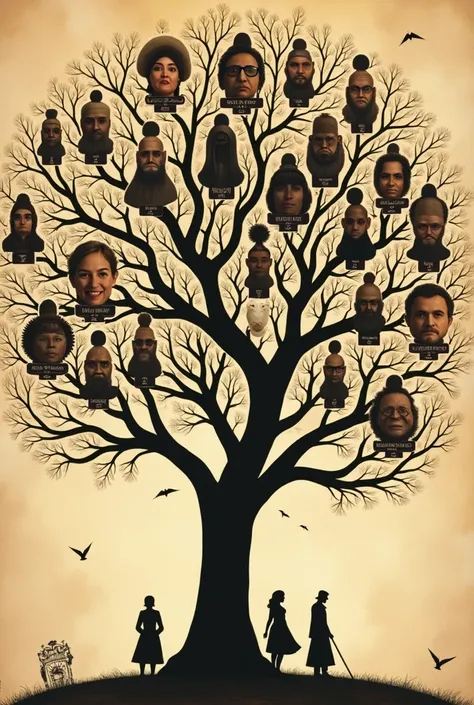 Recreate a family tree 