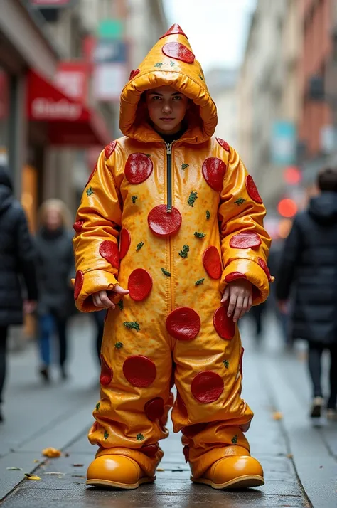 Pizza costume 
