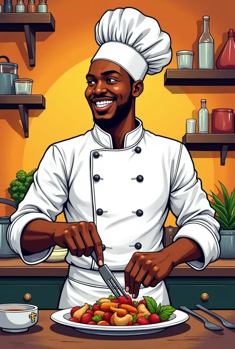 Black Chef Comic