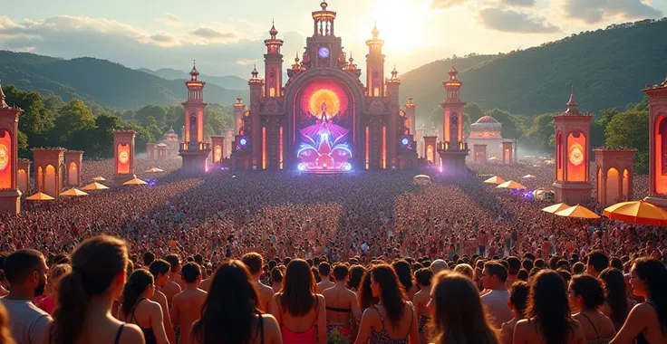 With the arrival of the Tomorrowland festival, the collective energy and enthusiasm is palpable, and it is doing so in style, filling natural spaces with music and vibrant energy.