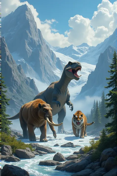 Jurassic Park with ice age animals