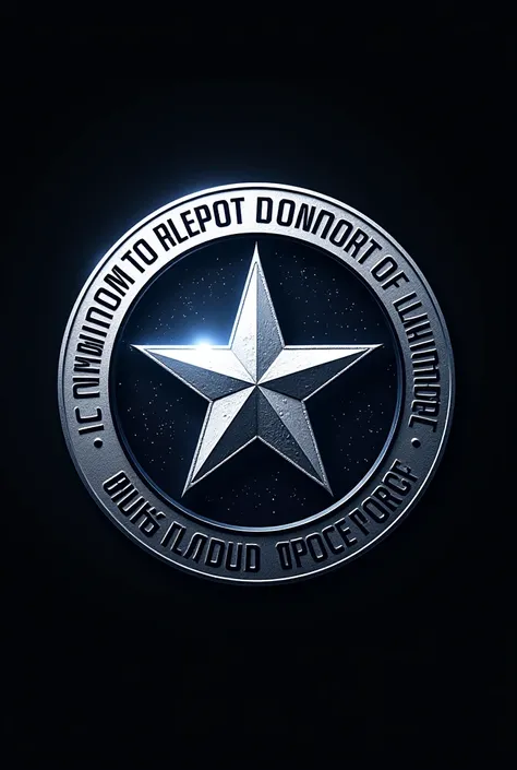 I need a stamp of approval logo, it should be space related, have Commandant of Warfare Operations in English text and United States Space Force. It will be a round logo.