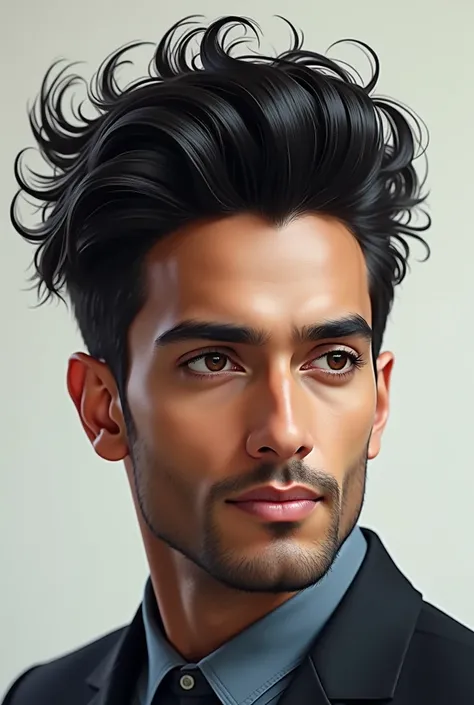 Guhan Deo&#39;s hair in the future if he were a normal person Well, but now with another hairstyle