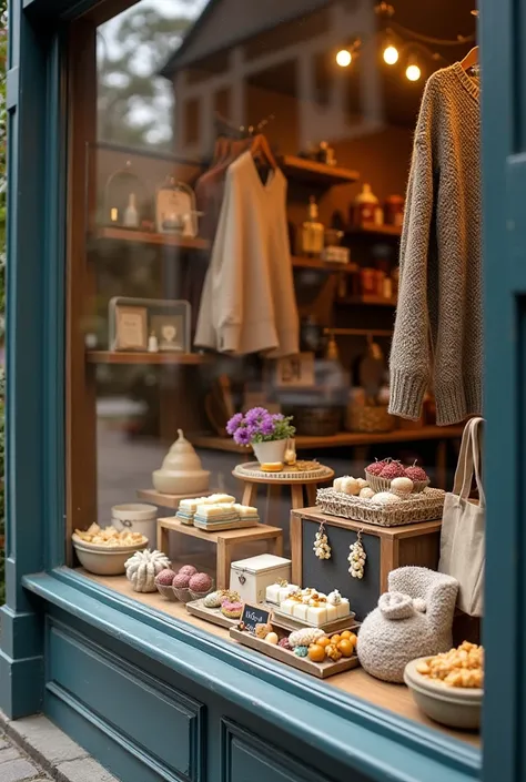 A window selling homemade products 